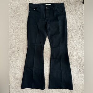 Bootcut black jeansn